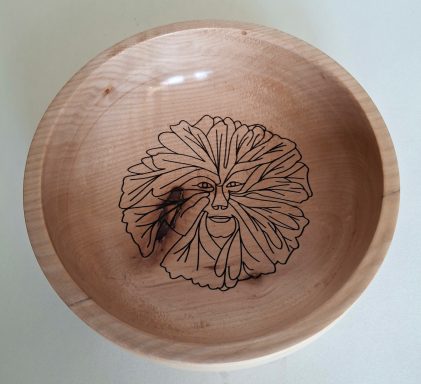 Green Man Bowl