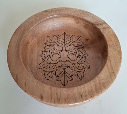 Green Man Bowl
